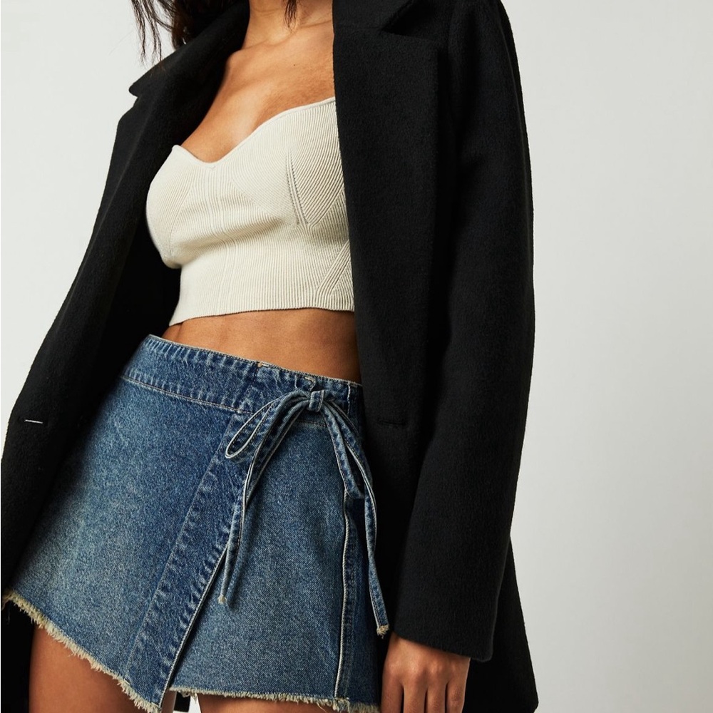 We The Free Emmy Denim Skort